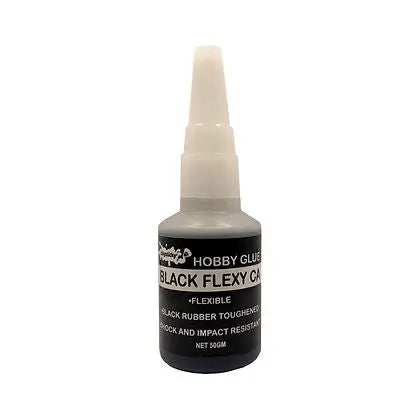 Icky Sticky Black Flexy CA Glue 50gm IckySticky