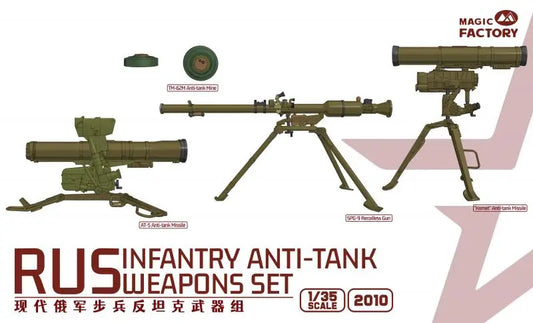 Magic Factory 1/35 Russian Infantry Anti-tank Weapon Set Plastic Model Kit Magic Factory