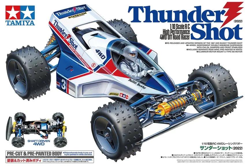 Tamiya 1/10 2022 Thunder Shot Off-Road RC Kit (Excl ESC)
