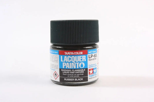 Tamiya Color Lacquer Paint LP-65 Rubber Black 10ml