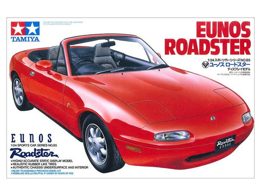 Tamiya 1:24 EUNOS ROADSTER Plastic Model Kit