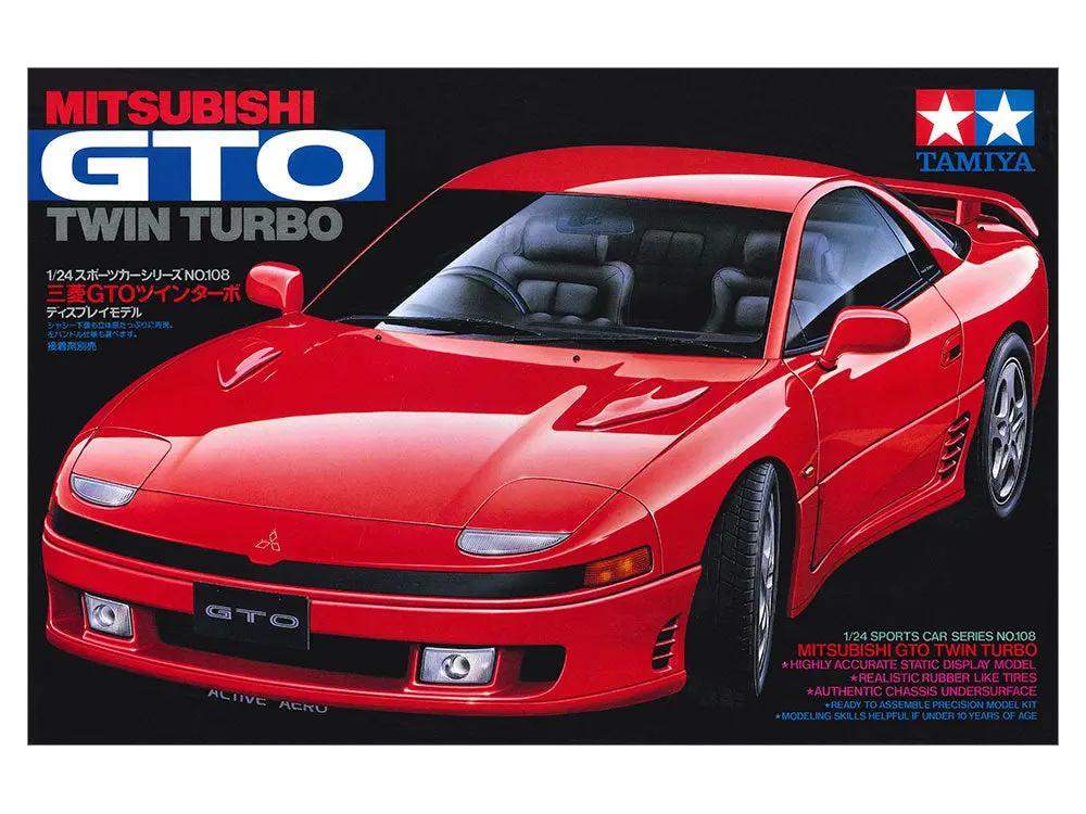 Tamiya 1:24 MITSUBISHI GTO TWIN TURBO Plastic Model Kit