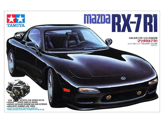 Tamiya 1:24 MAZDA RX-7 R1 Plastic Model Kit