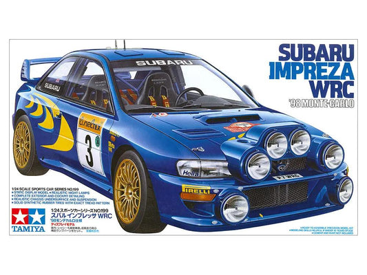 Tamiya 1:24 SUBARU IMPREZA WRC '98 MONTE-CARLO Plastic Model Kit