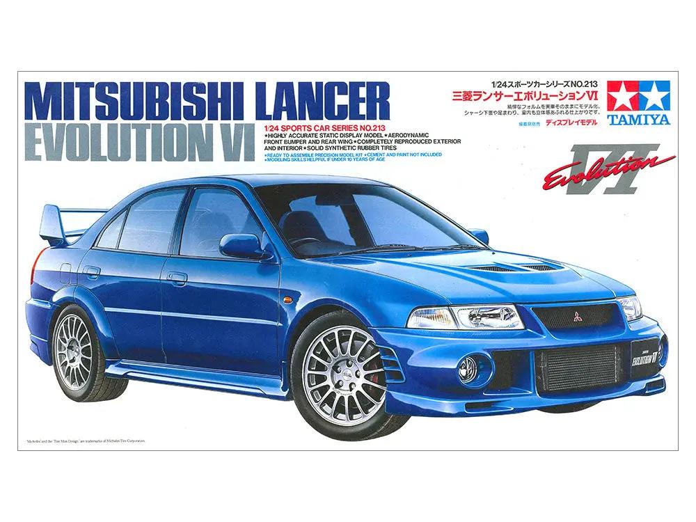Tamiya 1:24 MITSUBISHI LANCER EVOLUTION VI Plastic Model Kit