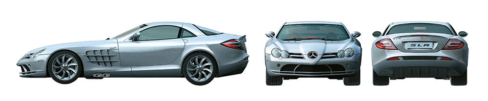 Tamiya 1/24 Mercedes-Benz SLR McLaren Plastic Model Kit Tamiya