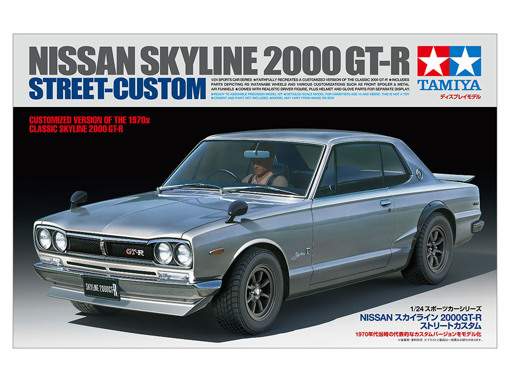 Tamiya 1/24 Nissan Skyline 2000 GT-R Street-Custom Tamiya