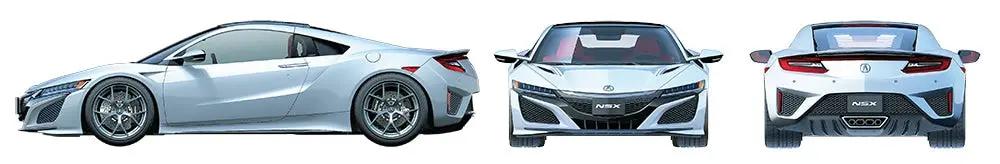 Tamiya 1:24 Honda NSX Plastic Model Kit