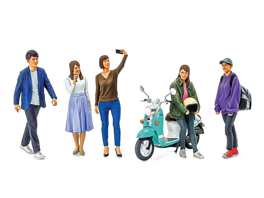 Tamiya 1/24 Campus Friends Part 2 Set Plastic Model Kit Tamiya