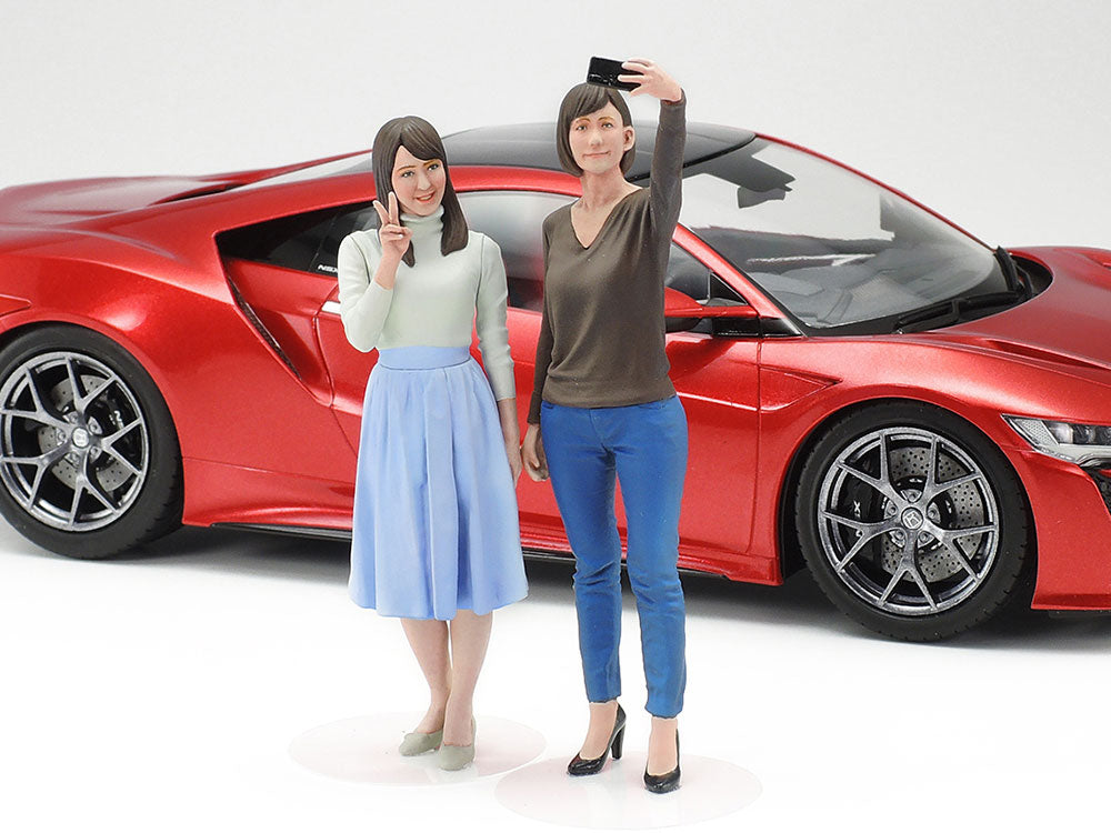 Tamiya 1/24 Campus Friends Part 2 Set Plastic Model Kit Tamiya
