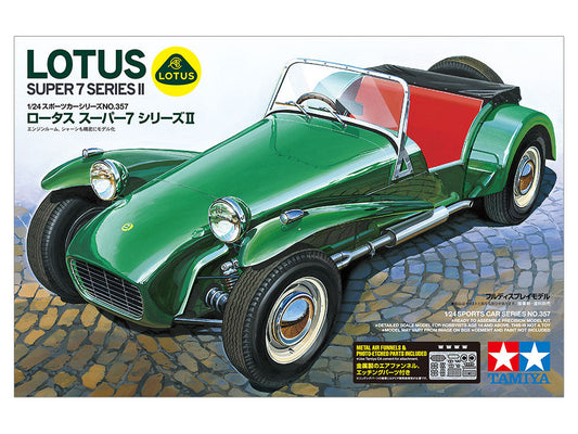 Tamiya 1/24 Lotus Super 7 Series II Plastic Model Kit Tamiya