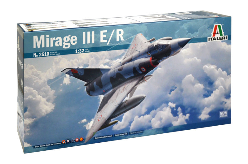 Italeri 1/32 MIRAGE III E/R Plastic Model Kit Italeri