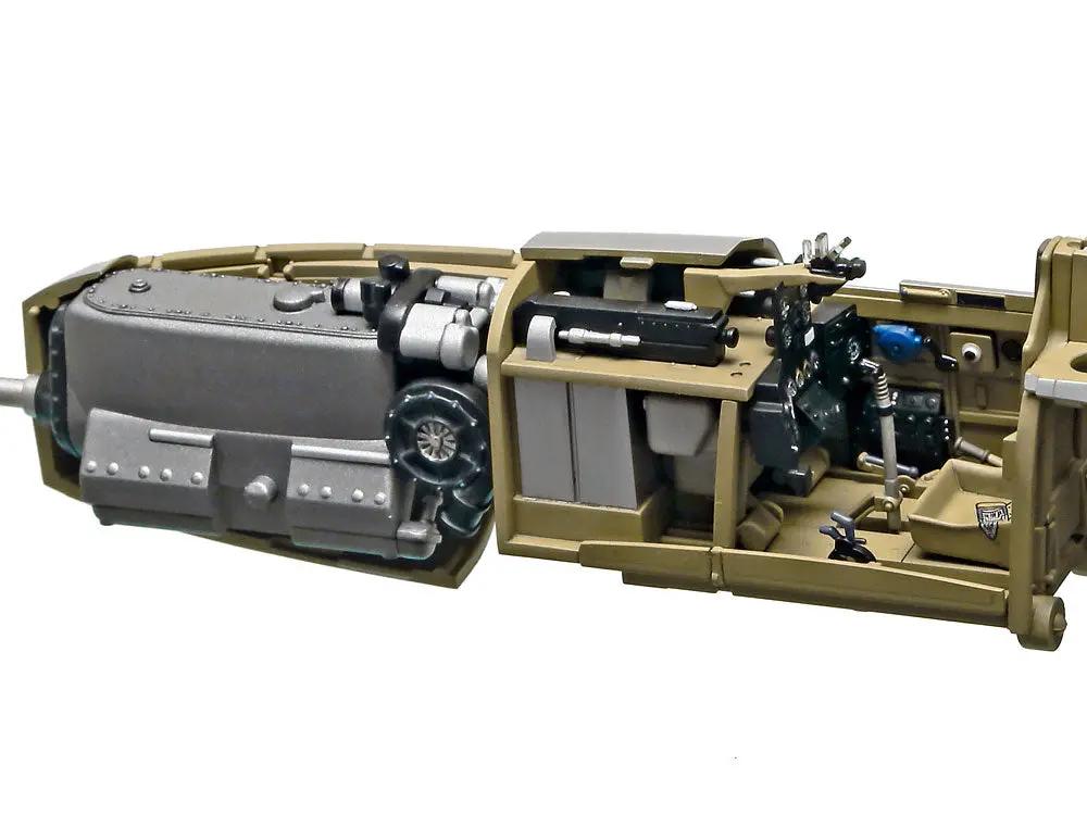 Tamiya 1:48 KAWASAKI Ki-61-Id HIEN (TONY) SILVER COLOR PLATED (w/CAMO DECALS) Plastic Model Kit