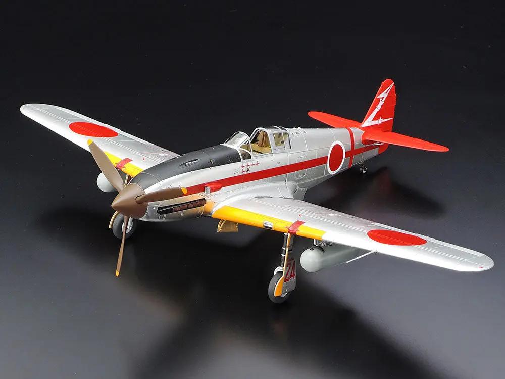 Tamiya 1:48 KAWASAKI Ki-61-Id HIEN (TONY) SILVER COLOR PLATED (w/CAMO DECALS) Plastic Model Kit