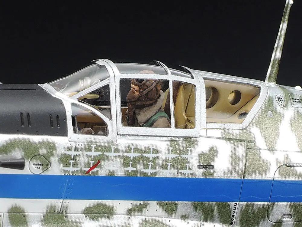 Tamiya 1:48 KAWASAKI Ki-61-Id HIEN (TONY) SILVER COLOR PLATED (w/CAMO DECALS) Plastic Model Kit