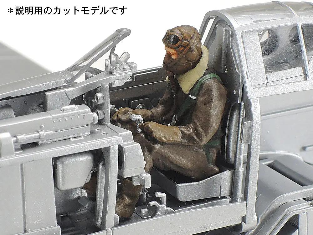 Tamiya 1:48 KAWASAKI Ki-61-Id HIEN (TONY) SILVER COLOR PLATED (w/CAMO DECALS) Plastic Model Kit