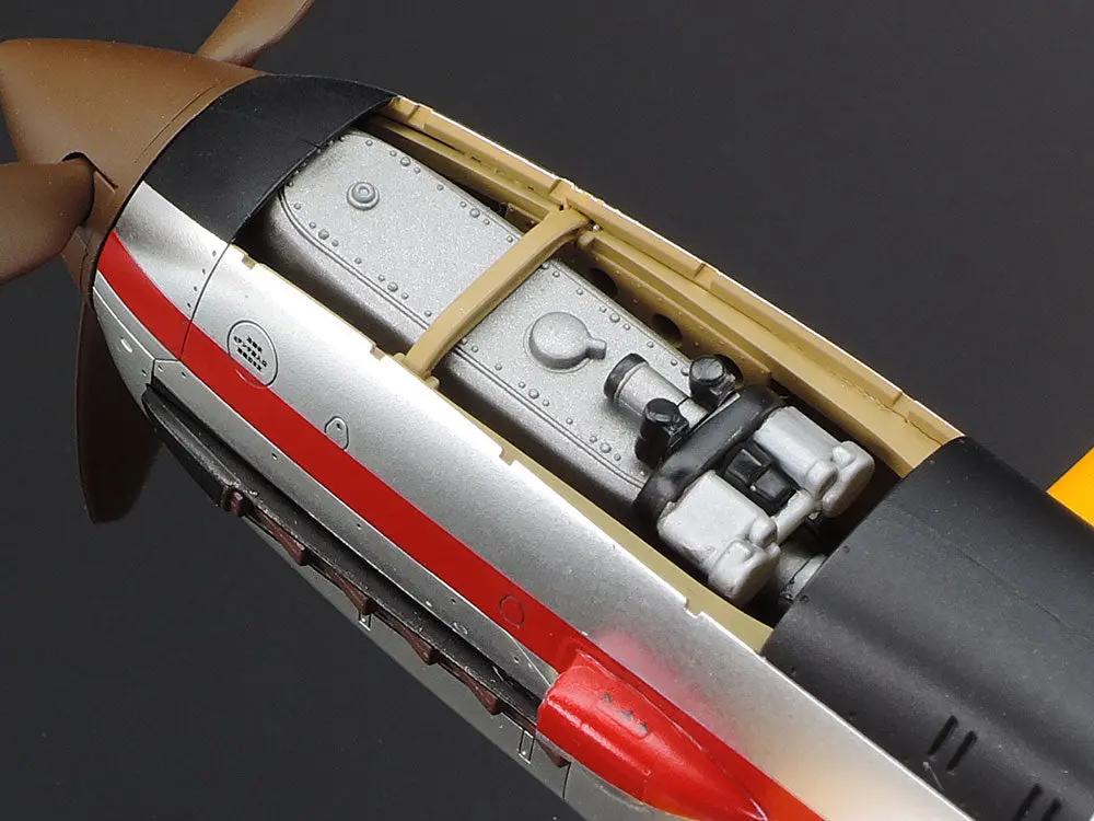 Tamiya 1:48 KAWASAKI Ki-61-Id HIEN (TONY) SILVER COLOR PLATED (w/CAMO DECALS) Plastic Model Kit