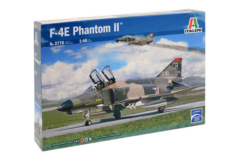 Italeri 1/48 F-4E PHANTOM II Plastic Model Kit Italeri