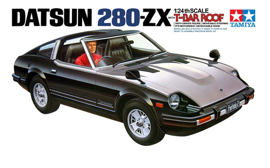 Tamiya 1:24 Nissan Fairlady 280Z T-Bar Roof Plastic Model Kit Tamiya