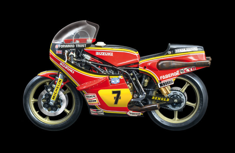 Italeri 1/9 Suzuki RG 500 XR27 Plastic Model Kit Italeri