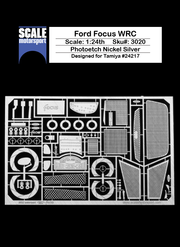 Scale Motorsport 1/24 Ford Focus WRC Photoetch Set Scale Motorsport