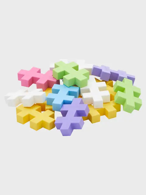 Plus Plus Big Pastel Colourmix 15pc Tube Plus Plus