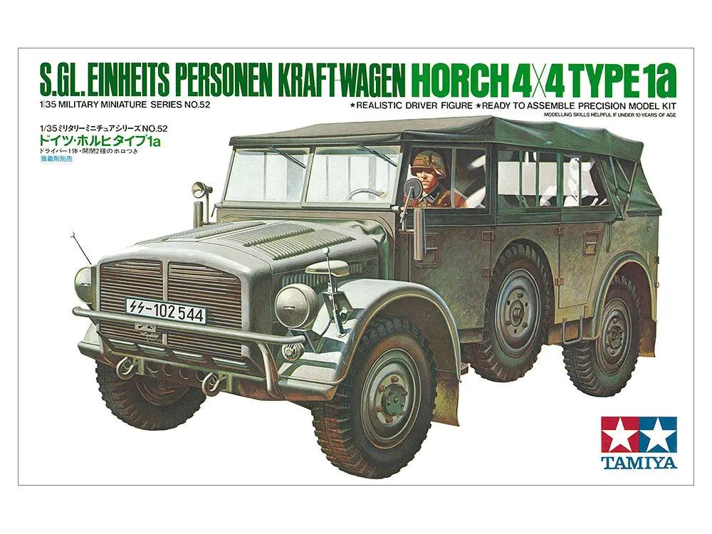 Tamiya 1:35 S.GL. EINHEITS PERSONEN KRAFT-WAGEN HORCH 4X4 TYPE 1a Plastic Model kit
