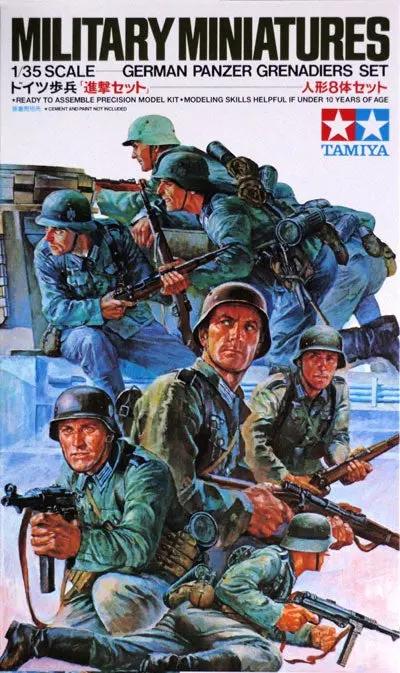 Tamiya 1:35 GERMAN PANZER GRENADIERS Plastic Model kit