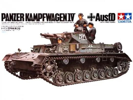 Tamiya 1:35 GERMAN PANZERKAMPFWAGEN IV Ausf.D Plastic Model kit