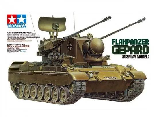 Tamiya 1:35 WEST GERMAN FLAKPANZER GEPARD Plastic Model kit