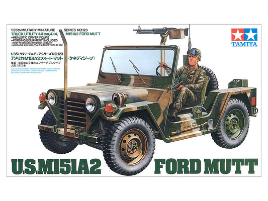 Tamiya 1:35 US M151A2 Ford Mutt Plastic Model Kit Tamiya