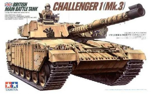Tamiya 1:35 BRITISH MAIN BATTLE TANK CHALLENGER 1 (Mk.3) Plastic Model kit
