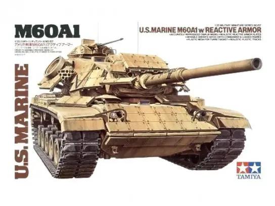 Tamiya 1:35 U.S. M60A1 w/REACTIVE ARMOR Plastic Model kit