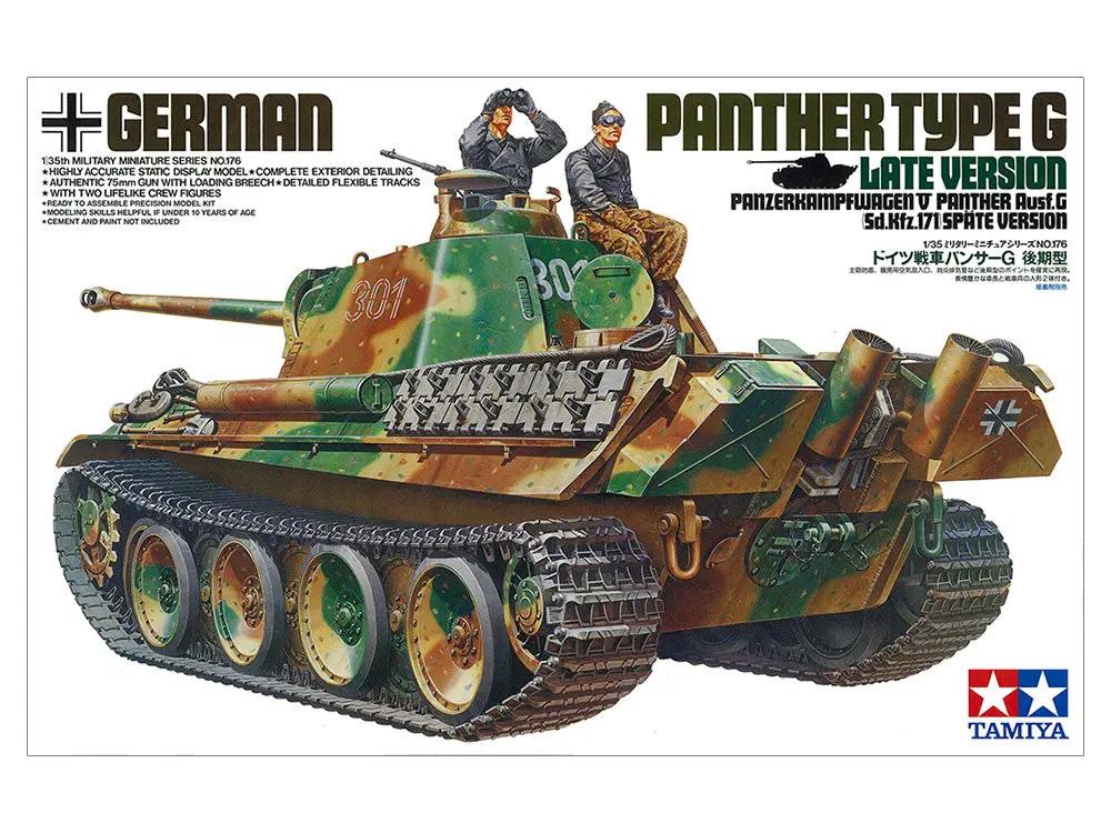 Tamiya 1:35 GERMAN PANTHER TYPE G LATE VERSION Plastic Model kit