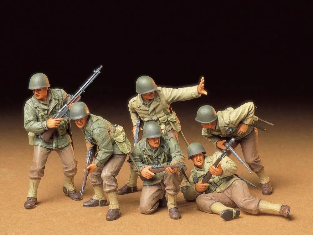 Tamiya 1:35 U.S. ASSAULT INFANTRY SET Plastic model Kit
