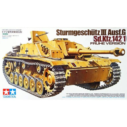 Tamiya 1:35 GERMAN Sturmgeschutz III Ausf.G EARLY VERSION Plastic model Kit