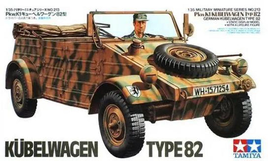 Tamiya 1:35 GERMAN KUBELWAGEN TYPE 82 Plastic Model Kit