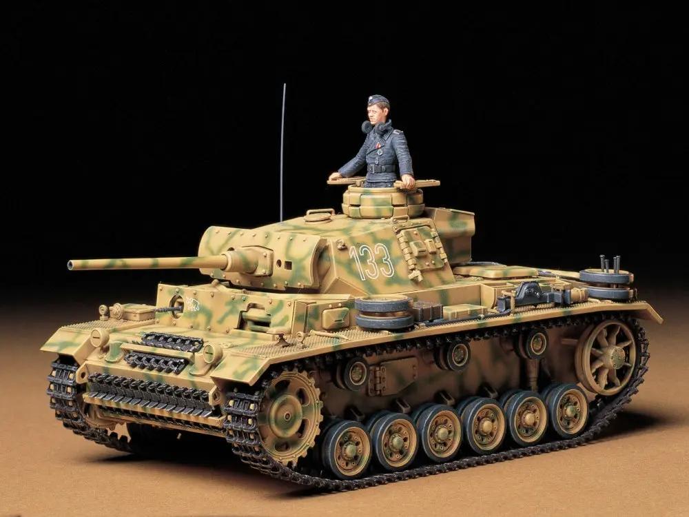 Tamiya 1:35 GERMAN Pz.Kpfw. III Ausf.L Plastic Model Kit