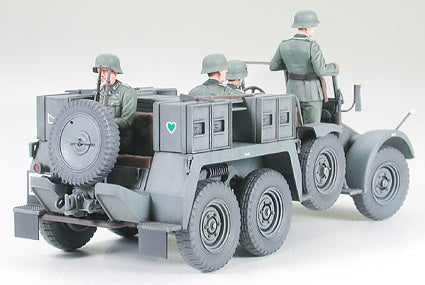 Tamiya 1:35 1/35 KRUPP PROTZE 1 TON (6x4) Kfz.69 TOWING TRUCK with 3.7cm Pak Plastic Model Kit Tamiya