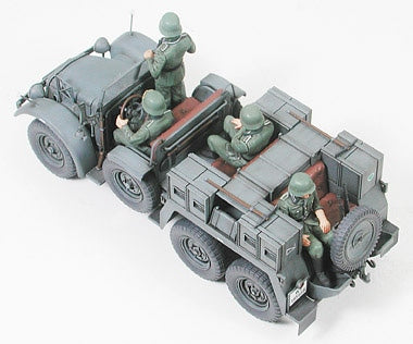 Tamiya 1:35 1/35 KRUPP PROTZE 1 TON (6x4) Kfz.69 TOWING TRUCK with 3.7cm Pak Plastic Model Kit Tamiya