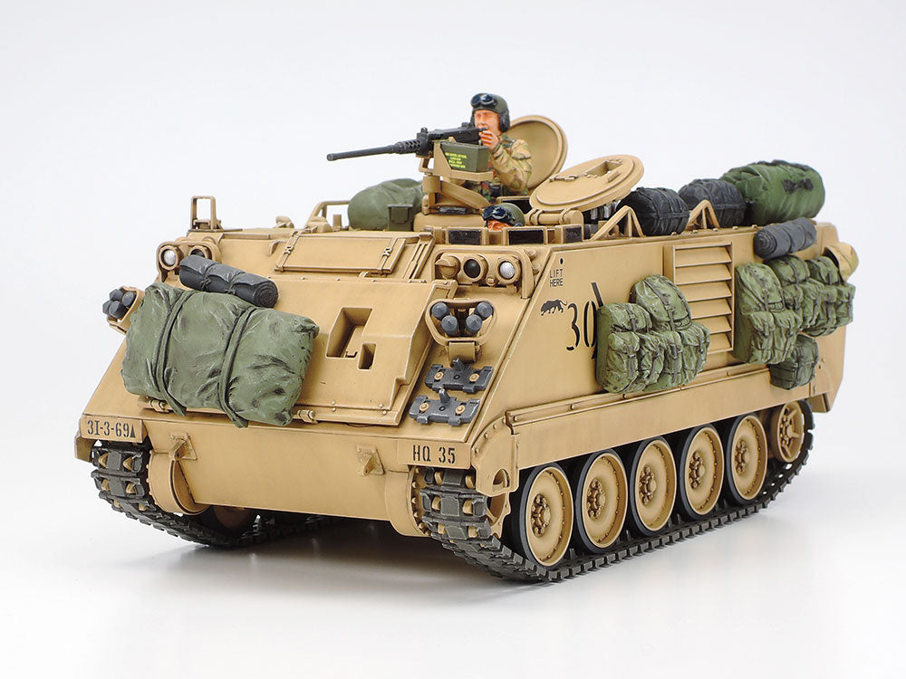 Tamiya 1:35 U.S. M113A2 Armored Personnel Carrier - Desert Version Plastic Model Kit Tamiya