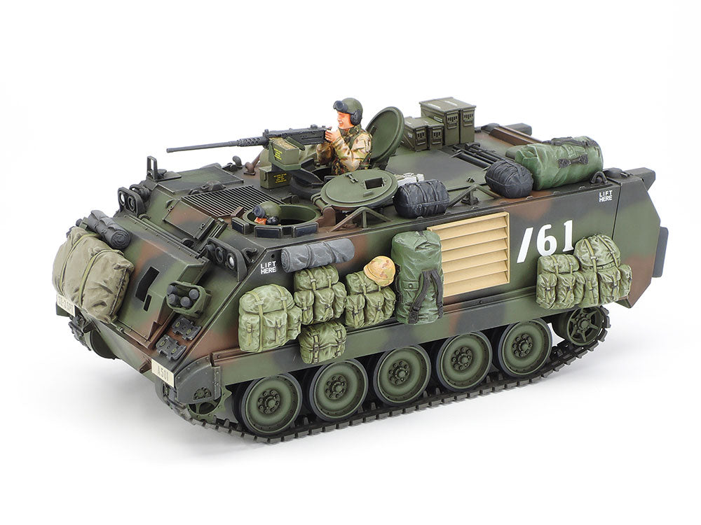 Tamiya 1:35 U.S. M113A2 Armored Personnel Carrier - Desert Version Plastic Model Kit Tamiya
