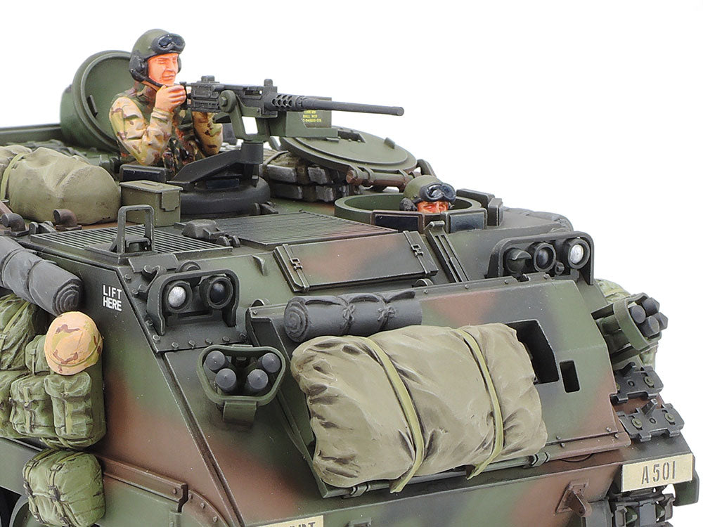 Tamiya 1:35 U.S. M113A2 Armored Personnel Carrier - Desert Version Plastic Model Kit Tamiya