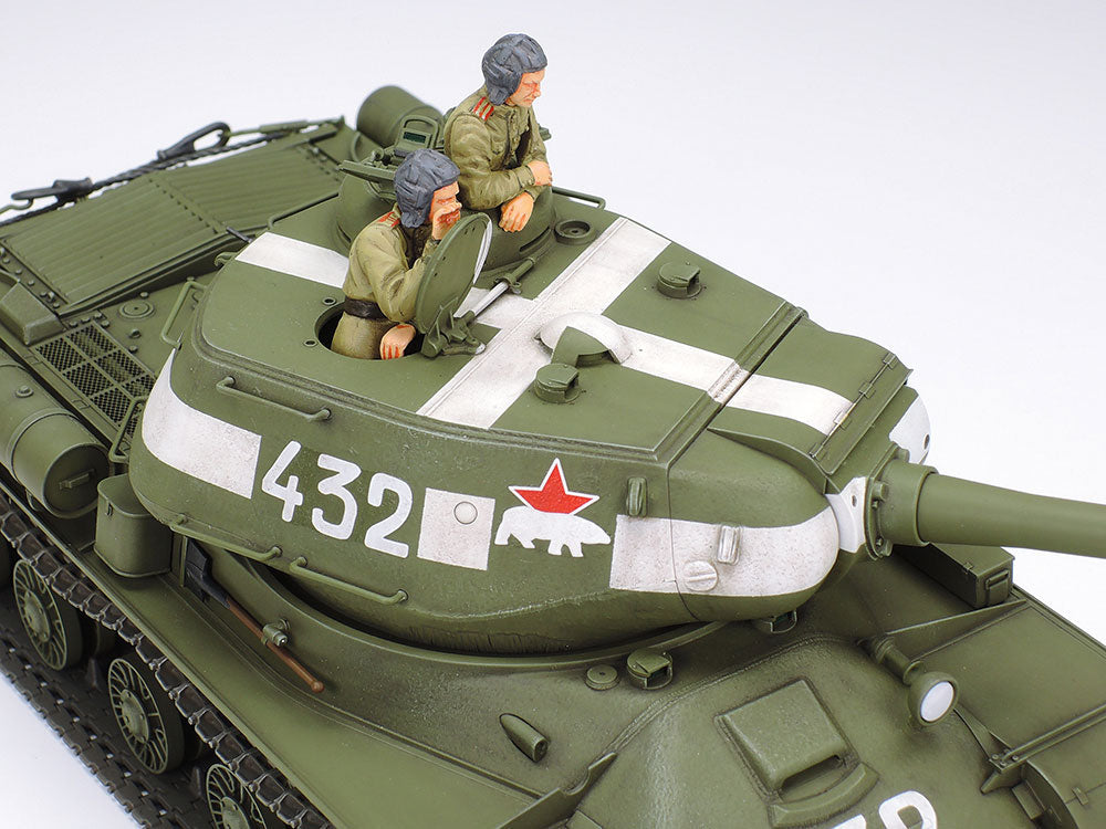 Tamiya 1:35 Russian Heavy Tank JS-2 Model 1944 ChKZ Plastic Model Kit Tamiya