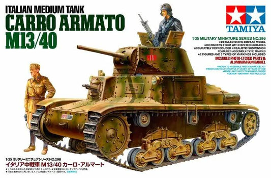 Tamiya 1:35 ITALIAN MEDIUM TANK CARRO ARMATO M13/40 Plastic Model Kit