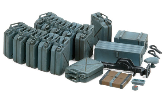 Tamiya 1:35 German Jerry Can Set (Early Type) Plastic Model Kit Tamiya
