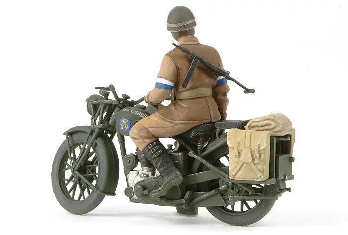 Tamiya 1:35 BRITISH BSA M20 MOTORCYCLE w/MILITARY POLICE SET Plastic Model Kit