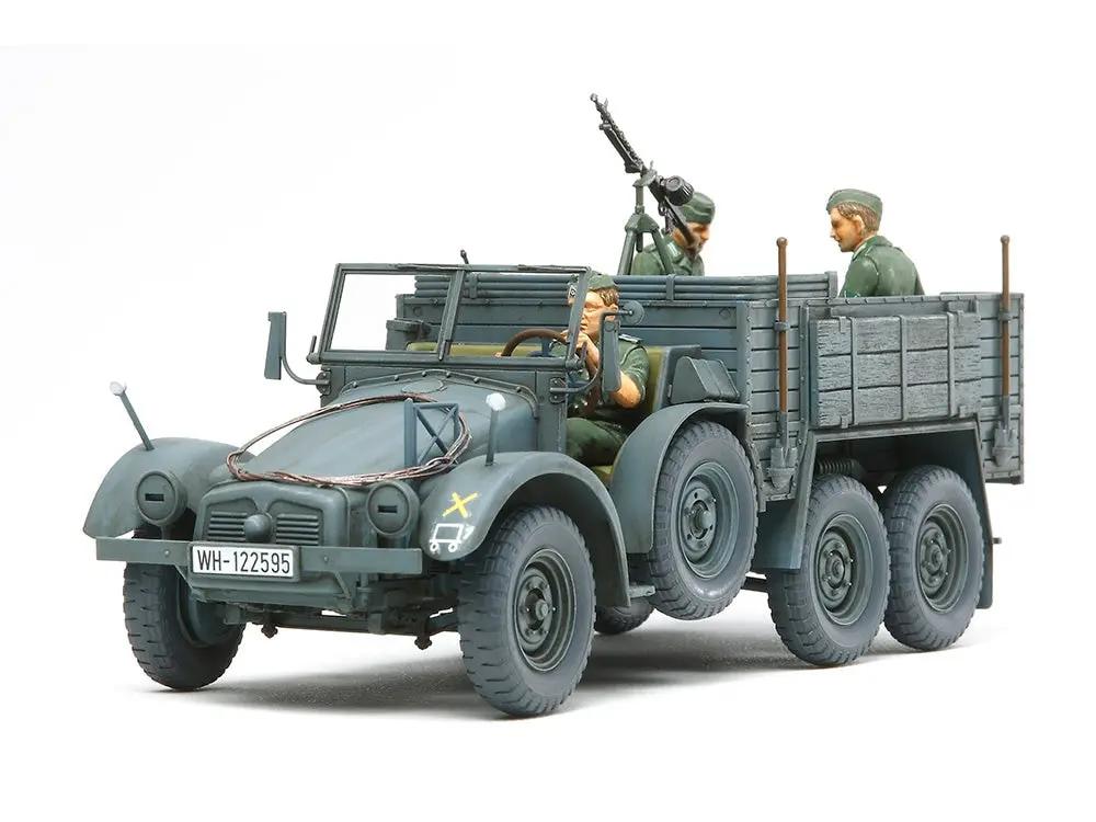 Tamiya 1:35 6x4 TRUCK KRUPP PROTZE (Kfz.70) PERSONNEL CARRIER Plastic Model Kit
