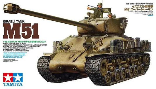 Tamiya 1:35 ISRAELI TANK M51 Plastic Model Kit