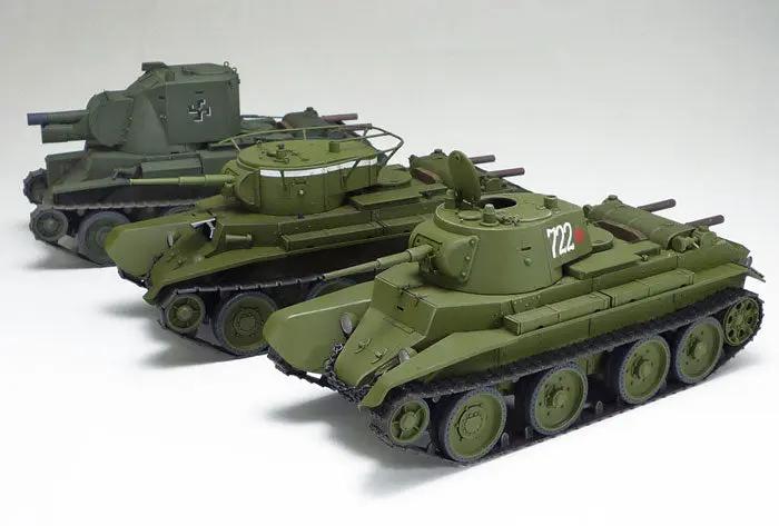 Tamiya 1:35 RUSSIAN TANK BT-7 MODEL 1937 Plastic Model Kit